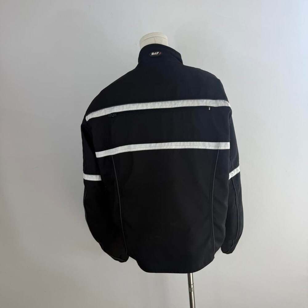 BILT Women’s Textile Motorcycle Riding Jacket in Black | Women’s Size 2XL - Picture 4 of 5